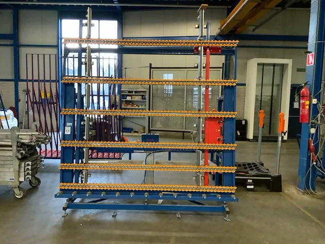 2010 ryko vk2515 pneumatische beglazing en controlepers - afbeelding 2 van  6