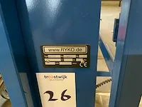 2010 ryko vk2515 pneumatische beglazing en controlepers - afbeelding 6 van  6