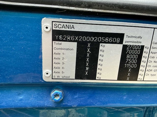 2010 scania r500 - afbeelding 11 van  47