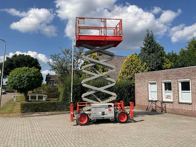 2010 sky jack sj 6832 rt hoogwerker - afbeelding 4 van  15
