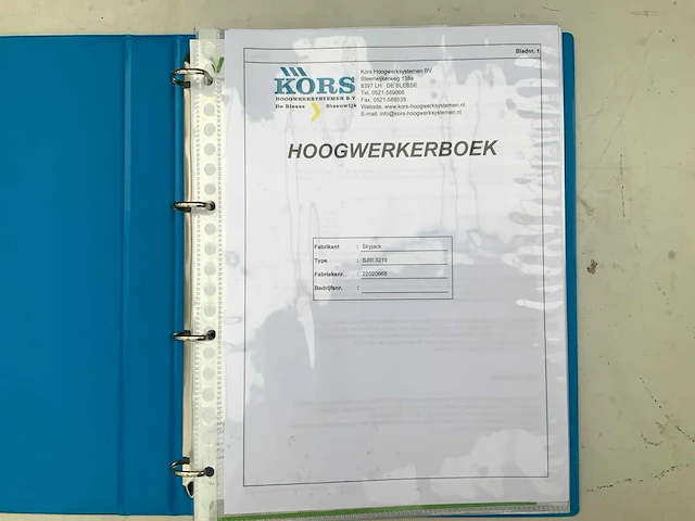 2010 skyjack sjiii-3219 hoogwerker - afbeelding 14 van  27