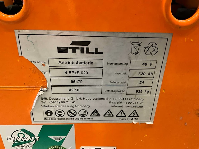 2010 still fm-x14 reach truck - afbeelding 7 van  17