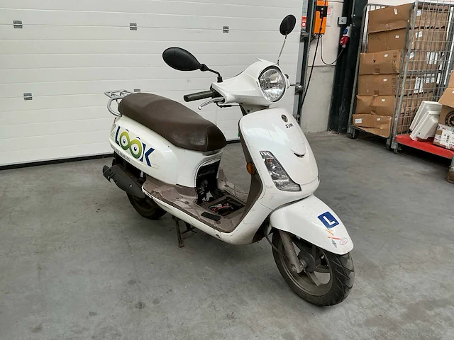 2010 sym fiddle ii 45km/u brommer - afbeelding 9 van  14