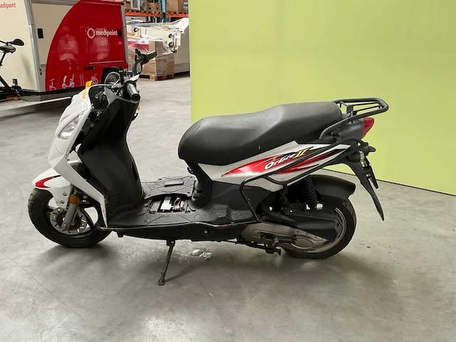 2010 sym orbit 50 ii 45km/u brommer - afbeelding 10 van  11
