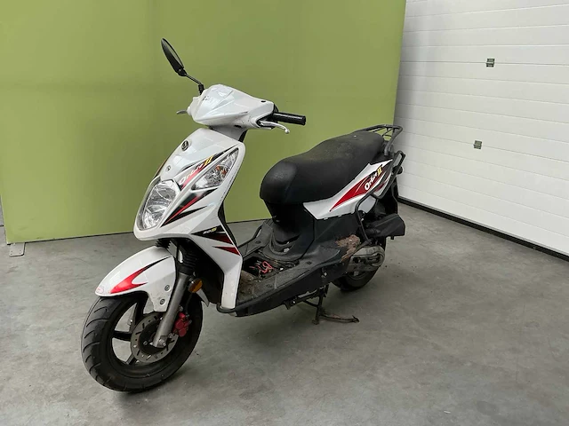 2010 sym orbit 50 ii 45km/u brommer - afbeelding 1 van  13