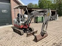 2010 takeuchi tb016 minigraafmachine - afbeelding 16 van  22