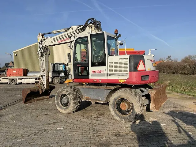 2010 takeuchi tb1160w banden graafmachine - afbeelding 23 van  40