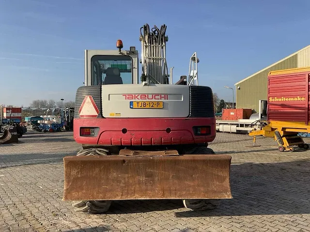 2010 takeuchi tb1160w banden graafmachine - afbeelding 34 van  40