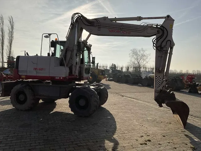 2010 takeuchi tb1160w banden graafmachine - afbeelding 39 van  40