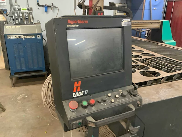 2010 termal dynamics ultra-cut 200 cnc plasmasnijmachine - afbeelding 40 van  46