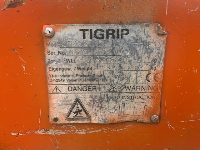2010 tigrip tkg 3t vh pallethaak - afbeelding 5 van  5