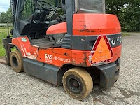 2010 toyota 7fb25 vorkheftruck - afbeelding 3 van  25