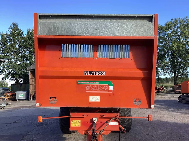 2010 vaia nl120-s dumper aanhanger - afbeelding 2 van  18