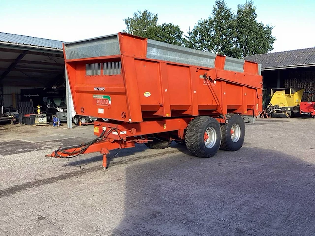 2010 vaia nl120-s dumper aanhanger - afbeelding 1 van  18