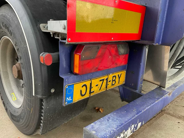 2010 van hool vhlo-2011 zc container chassis oplegger (c) - afbeelding 13 van  31