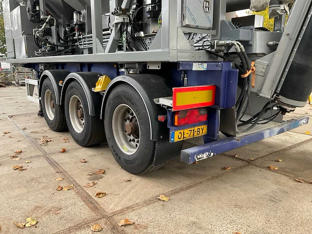 2010 van hool vhlo-2011 zc container chassis oplegger (c) - afbeelding 26 van  31