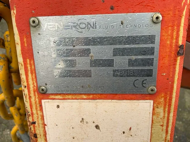 2010 veneroni at25/7 bevloeiing / vuilwaterpomp - afbeelding 6 van  14