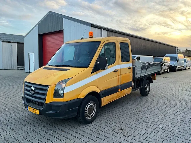 2010 volkswagen crafter 2.5 tdi dc (6 personen) bedrijfswagen - afbeelding 1 van  25