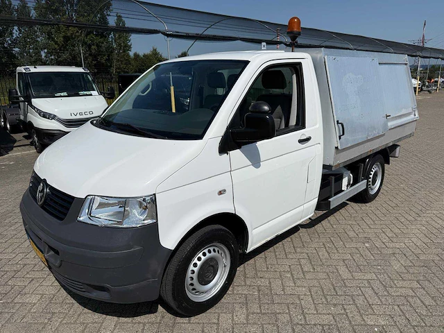 2010 volkswagen transporter kieper bedrijfswagen - afbeelding 1 van  21
