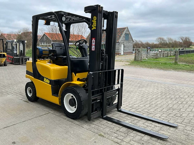 2010 yale glp25vx vorkheftruck - afbeelding 7 van  14