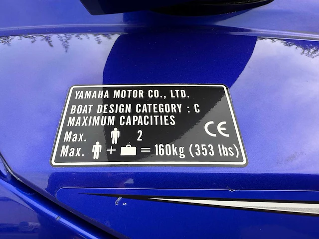 2010 yamaha waverunner fzr waterscooter - afbeelding 21 van  28