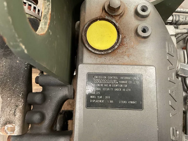 2010 yanmar 4tnv84t-dfm dieselmotor - afbeelding 10 van  10