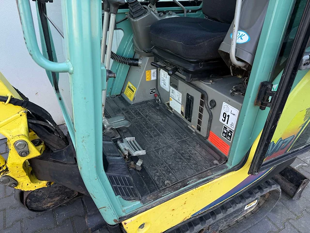 2010 yanmar sv17 minigraafmachine - afbeelding 14 van  29