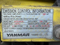 2010 yanmar sv17 minigraafmachine - afbeelding 21 van  29