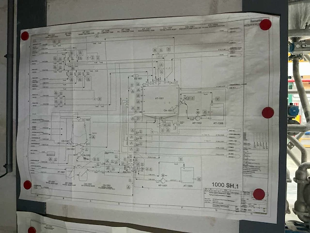 2010 ystal ystal proces system rvs tank met mixer - afbeelding 9 van  17