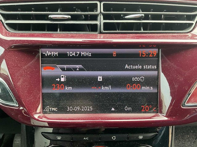 2011 - citroen - ds3 - 1.6 e-hdi so chic - personenauto - afbeelding 3 van  19