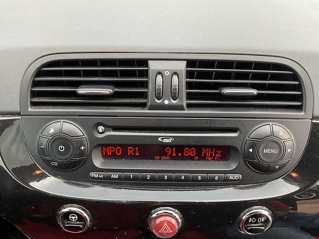 2011 - fiat - 500 - 1.2 lounge - personenauto - afbeelding 2 van  16