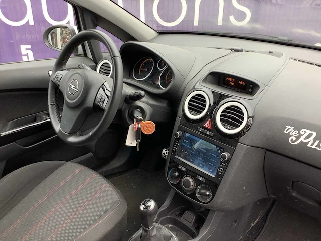 2011 - opel - corsa - 1.4-16v color edit. - personenauto - afbeelding 14 van  16
