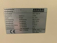 2011 arburg allrounder 470 a 1000-170 a spuitgietmachine - afbeelding 8 van  8