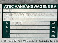 2011 atec / brouwer sm400l schaft aanhangwagen - afbeelding 15 van  15