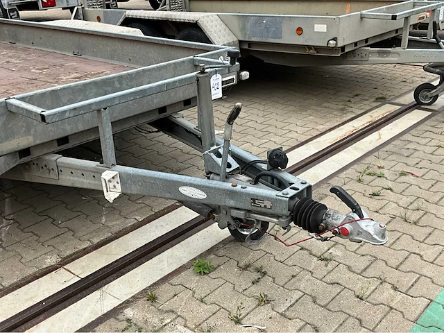 2011 atec mt1 graafmachine transporter / voertuig aanhangwagen - afbeelding 10 van  17