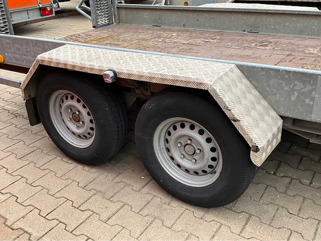 2011 atec mt1 graafmachine transporter / voertuig aanhangwagen - afbeelding 15 van  17