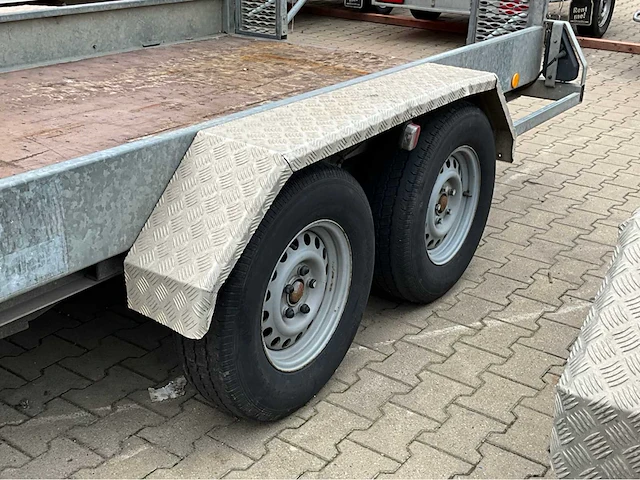 2011 atec mt1 graafmachine transporter / voertuig aanhangwagen - afbeelding 16 van  17
