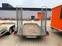2011 atec mt1 graafmachine transporter / voertuig aanhangwagen - afbeelding 4 van  17