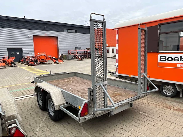 2011 atec mt1 graafmachine transporter / voertuig aanhangwagen - afbeelding 5 van  17