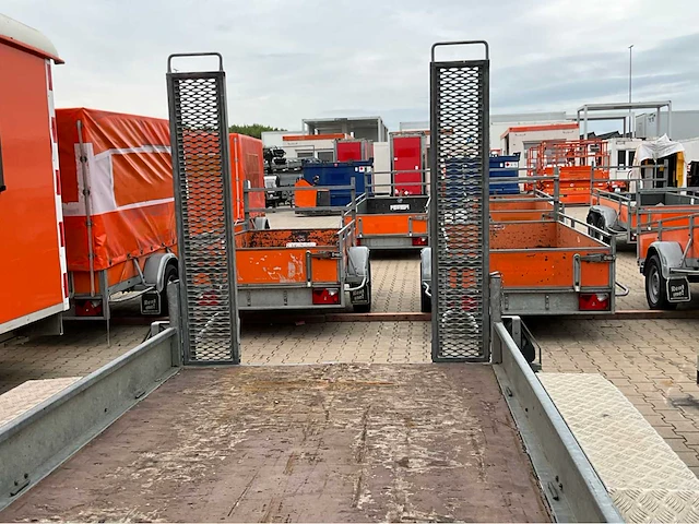 2011 atec mt1 graafmachine transporter / voertuig aanhangwagen - afbeelding 8 van  17