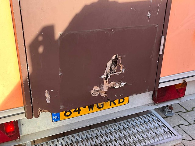 2011 atec stbk400lsvp schaft aanhangwagen / toilet - afbeelding 4 van  17