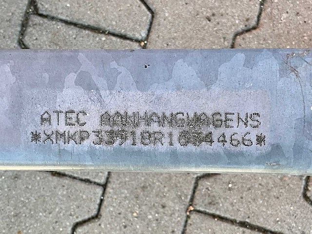 2011 atec stbk400lsvp schaft aanhangwagen / toilet - afbeelding 9 van  17