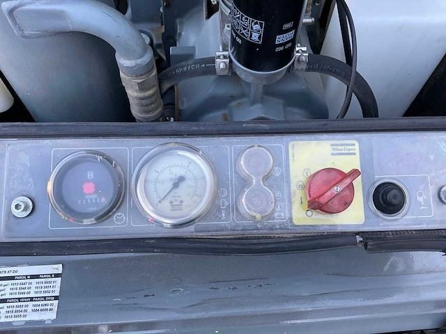 2011 atlas copco xas 77 luchtcompressor - afbeelding 5 van  27