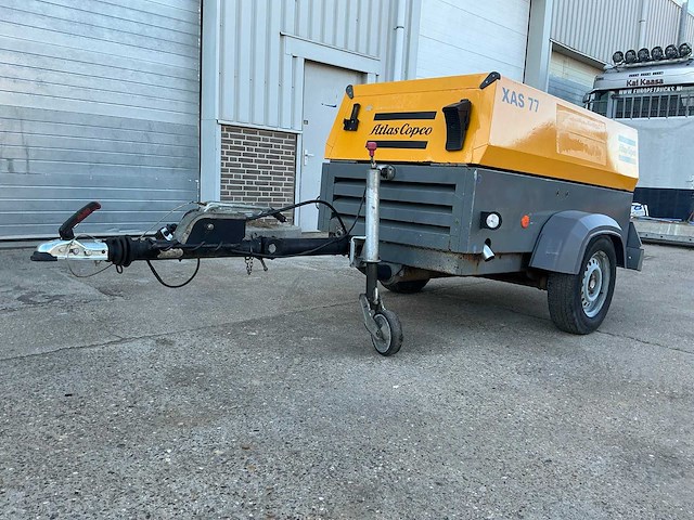 2011 atlas copco xas 77 luchtcompressor - afbeelding 1 van  27