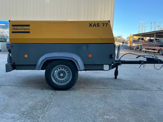 2011 atlas copco xas 77 luchtcompressor - afbeelding 24 van  27