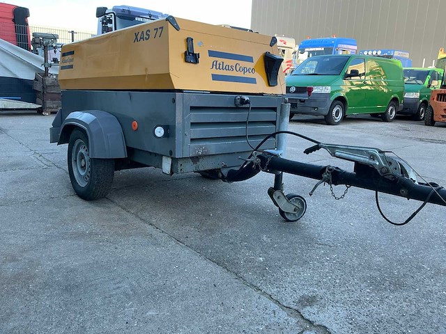 2011 atlas copco xas 77 luchtcompressor - afbeelding 25 van  27