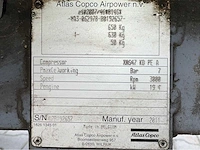 2011 atlas copco xas47 kd pe a compressor aanhangwagen - afbeelding 16 van  23