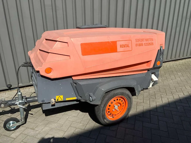2011 atlas copco xas57 luchtcompressor - afbeelding 2 van  8