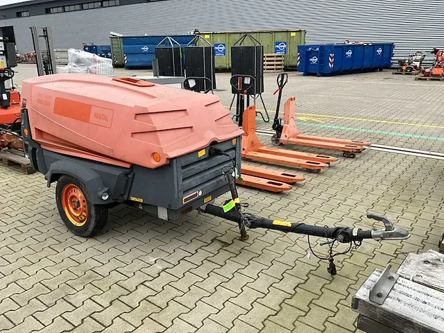 2011 atlas copco xas57dd pe euro box compressor aanhangwagen - afbeelding 12 van  20