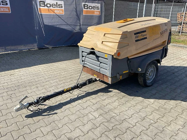2011 atlas copco xas67 compressor aanhangwagen - afbeelding 1 van  18